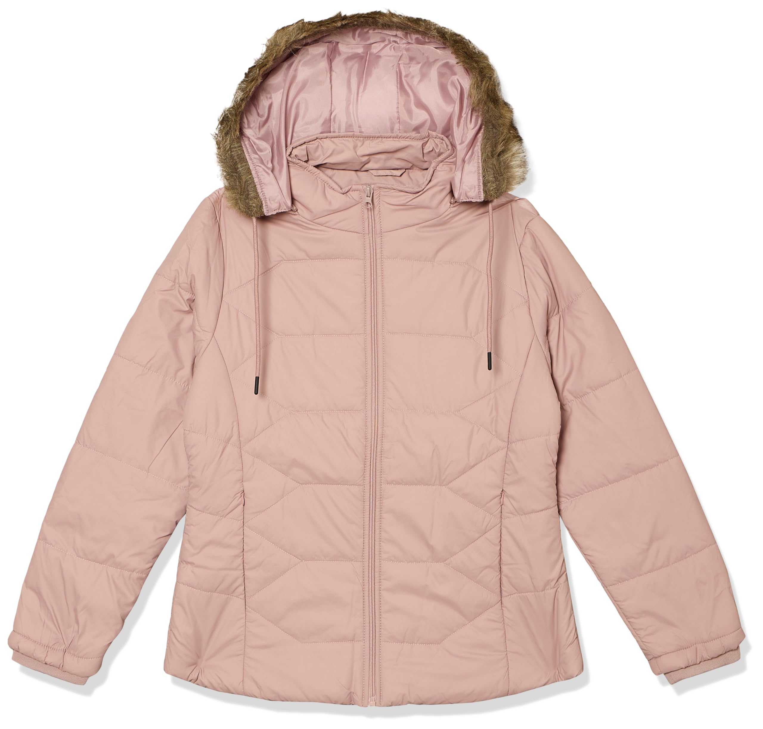 Women's Polyester Regular Fit Bomber Jacket With Detachable Hood - Stylish & Comfortable Winter Wear-image-33