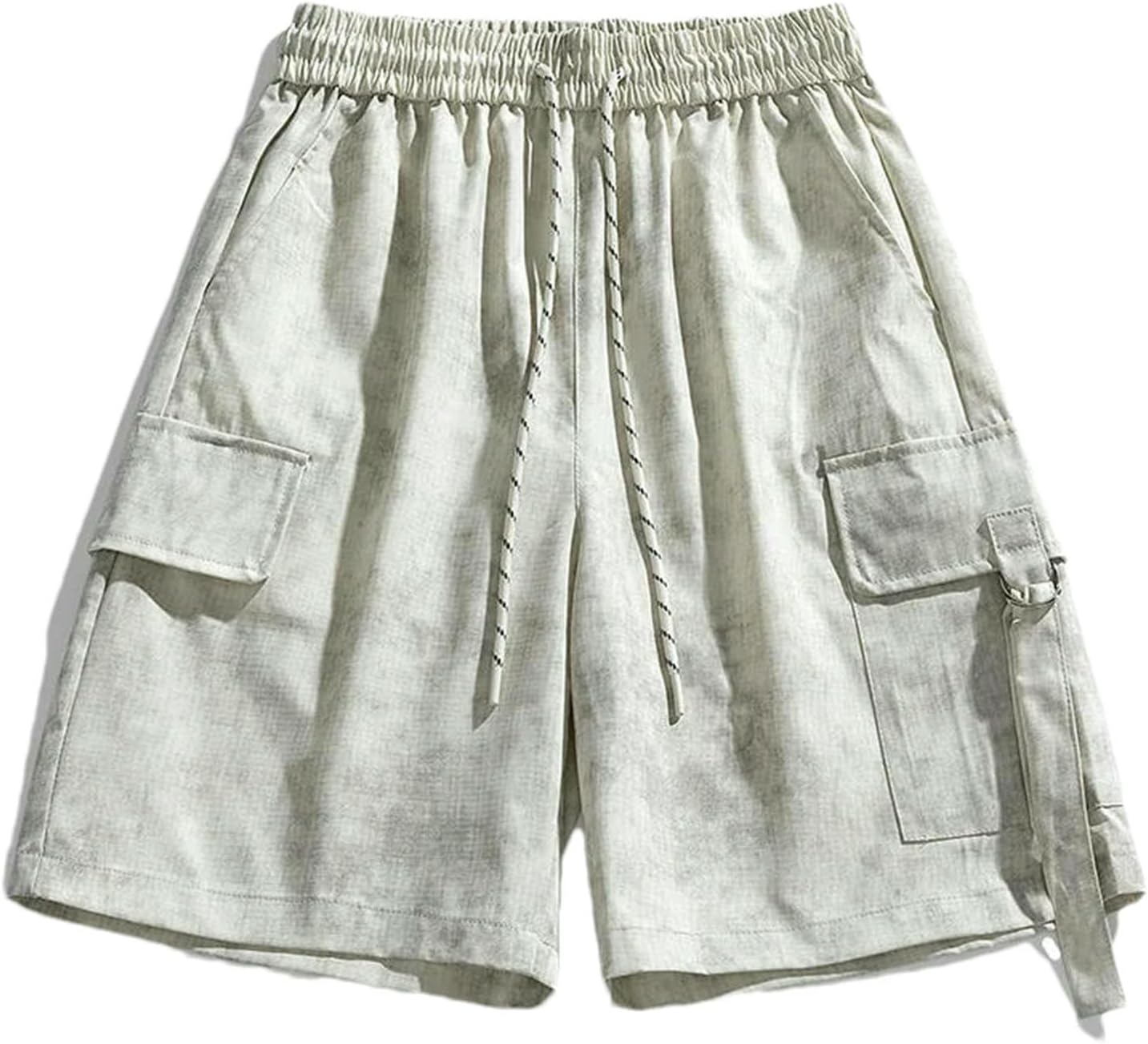 Summer Camouflage Cargo Shorts Men's High Street Loose Multi-Pocket Vintage Twill Casual Shorts Men Clothing