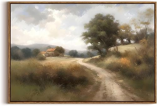 Miniatura 60 de KISSFOX Arte de Pared en Lienzo Vintage del Canal de Venecia Arte Impresionista Retro Neutral Paisaje Urbano de Italia Paisaje Arte de Pared