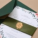 Flavizo Wax Seal Stickers – 10 Pcs Self-Adhesive 3D Bow Design Envelope Seals | Peel & Stick Wax Seals for Wedding Invitations, Gift Wrapping, Cards, Scrapbooking & Party Decor gallery image