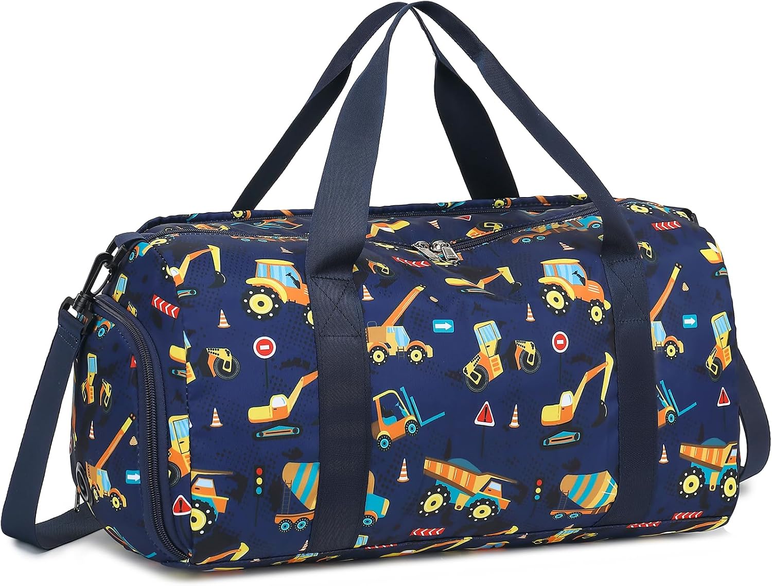 Kids Overnight Bag for Boys Girls Small Truck Sports Gym