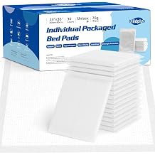 MILDPLUS Disposable Pads 23 x 36 Individually Wrapped Heavy Duty 70g for Adults Kids or Pets Pack of 30