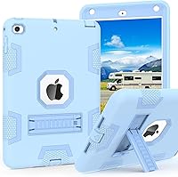 Vista 10 de CCMAO Funda para iPad mini 5 2019, iPad mini 4 2015, funda protectora híbrida resistente a prueba de golpes para iPad mini 5ª/4ª generación de 7.9