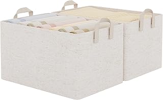 StorageWorks Storage Bins, Shelves Baskets for Organizing, Large Fabric ...