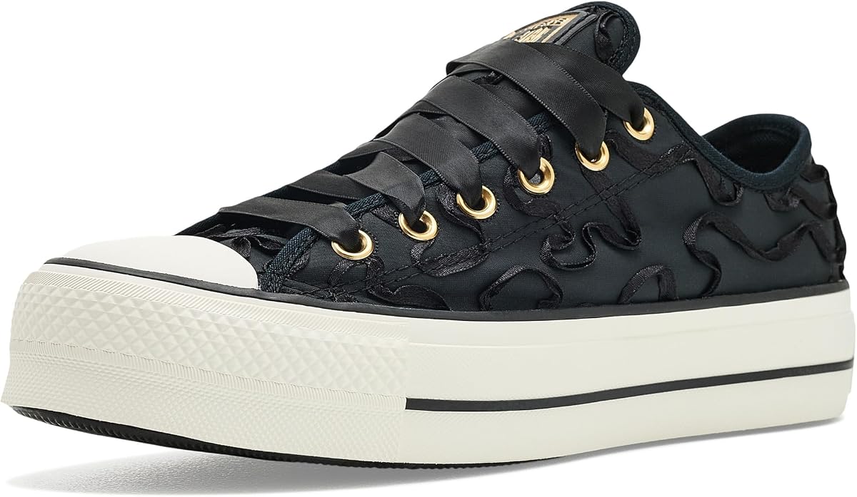Zapatillas bajas con cinta y plataforma elevadora Chuck Taylor All Star