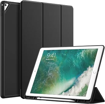 JETech Case for iPad Pro 12.9" 2nd/1st Gen 2017/2015, Black