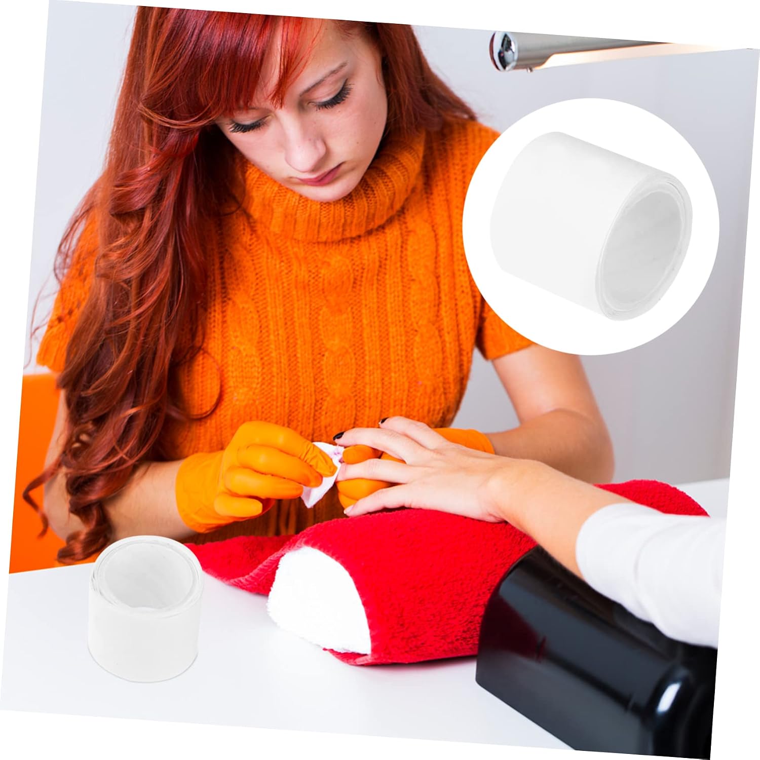 Self Adhesive Silk Nail Wrap Protector for Nail Art Home Use