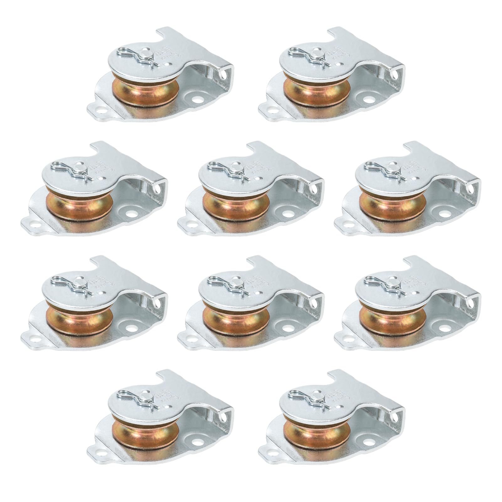 Ceiling Pulleys - 6 Pack Zinc-Plated -10 Ceiling Pulleys - 6 Pack Zinc-Plated -10