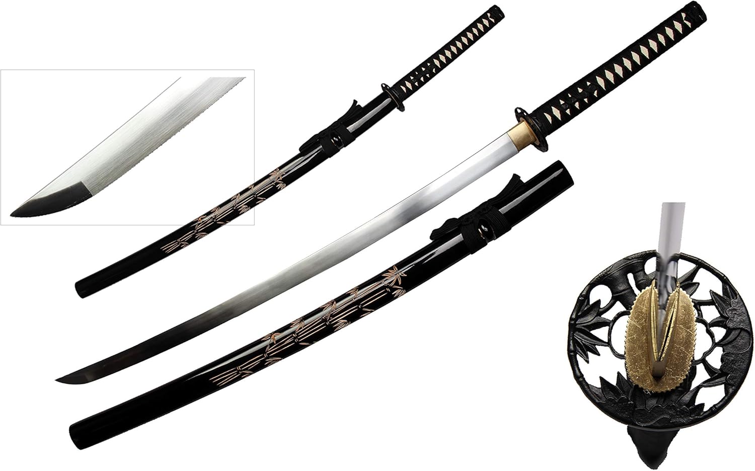 Snake Eye Tactical Classic Handmade Samurai Sharp Sword Heavy Real Martial Art Sword (9965)
