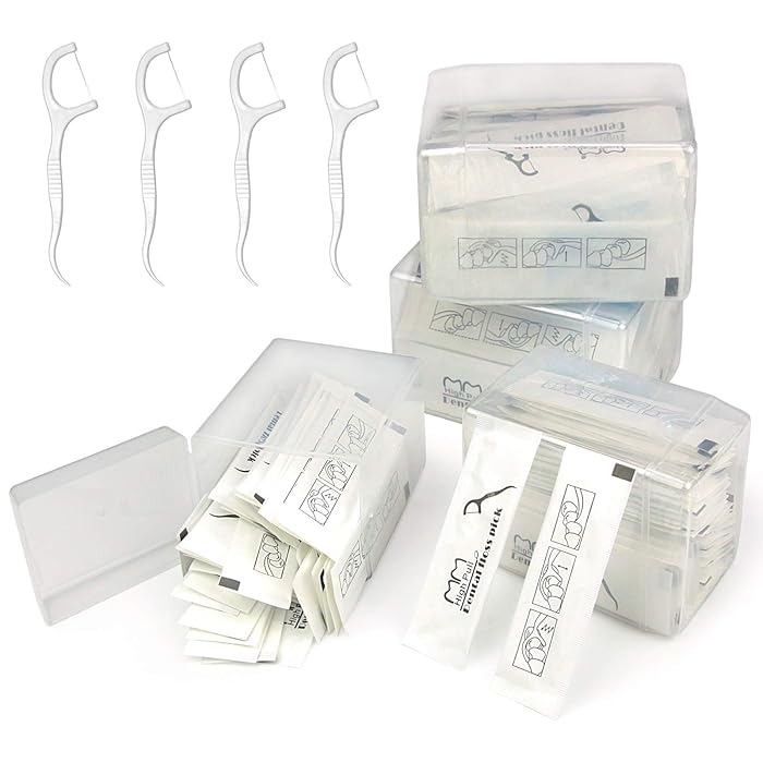 Buy 200 Picks Dental Floss Tooth Pick Flosser, Eyxformula Floss Picks