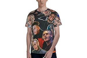 Lil Skies Men's Summer Causal T Shirt