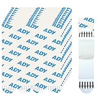 Vista 8 de ADY Tiras Colgantes para Cuadros Resistentes 40 Pares, Colgadores de Cuadros Extraíbles Sin Daños, Tiras Adhesivas de Repuesto para Cuarto