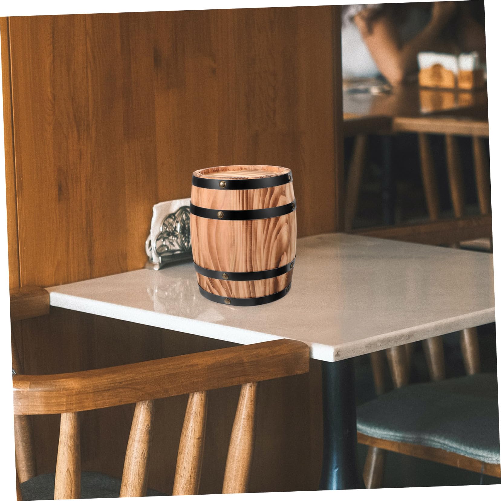 Amazon｜CRAFTHROU 樽 装飾 木製 樽 置物 ワイン 樽 写真 小道具 バー