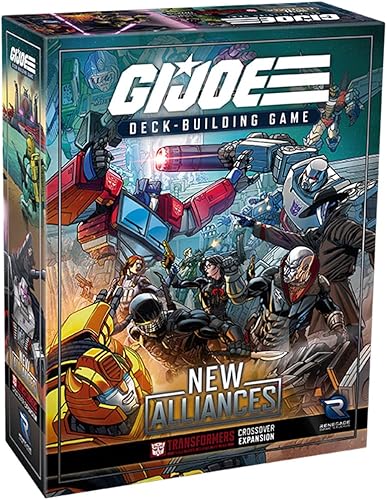 Renegade Game Studios Renegade Game Studios G.I. Joe - Juego de construcción de mazos: nuevas alianzas, una expansión cruzada de transformadores,