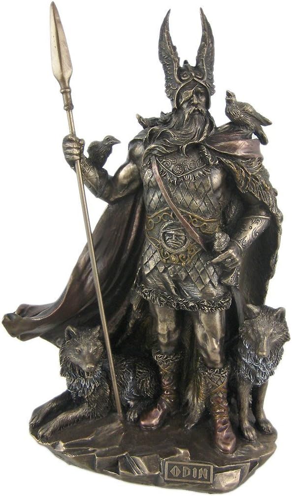 9.75 Inch Odin Norse God Statue Mythology Figurine Figure