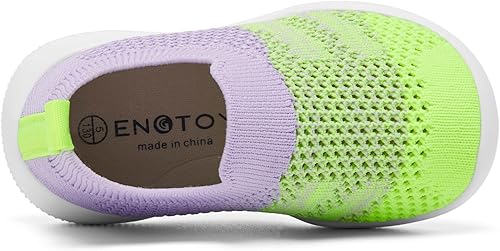Miniatura 4 de Engtoy Zapatos de bebé para niños y niñas, zapatos para caminar, ligeros, transpirables, de malla, zapatos antideslizantes con suela de goma suave