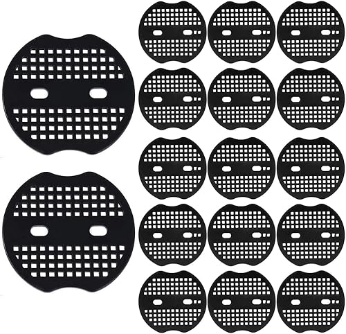 Miniatura 1 de Bakulyor 150 piezas de arandela de plástico para grapas de jardín, juntas de estacas de grapas de paisaje, junta de pasadores de patio para tela de