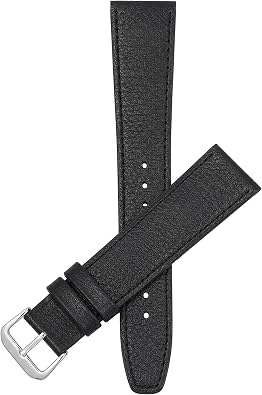 Slim Leather Watch Band Replacement Strap, Embossed Pattern, 6-20mm, Reg/XL