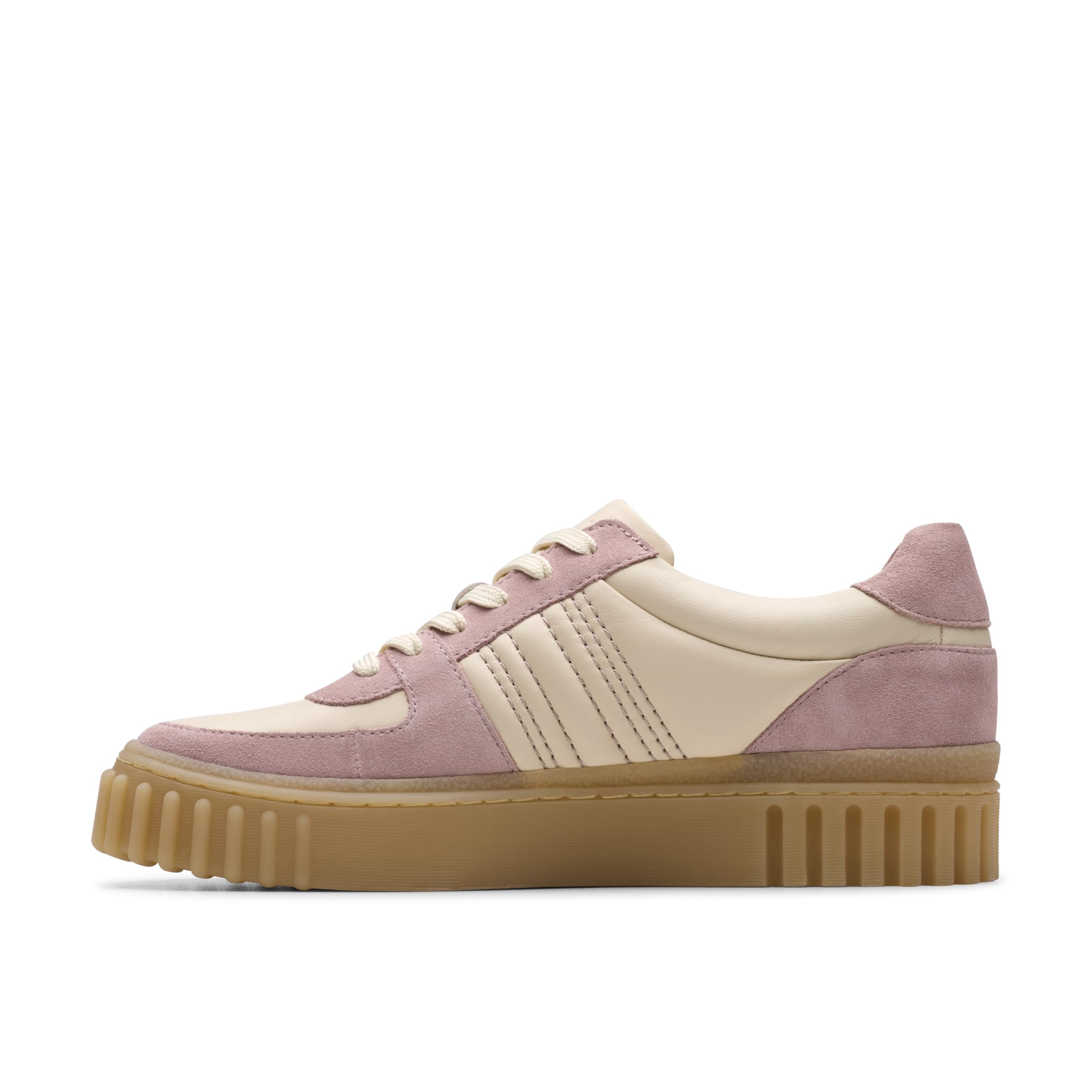 Clarks Footwear Light Pink Combi Clarks Mayhill Lace Trainers