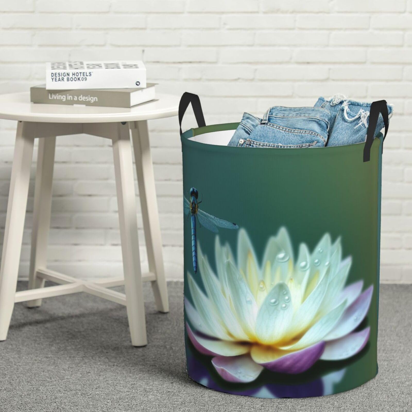 Panier à linge pliable libellule idéal pour organiser la chambre à coucher et les duvets