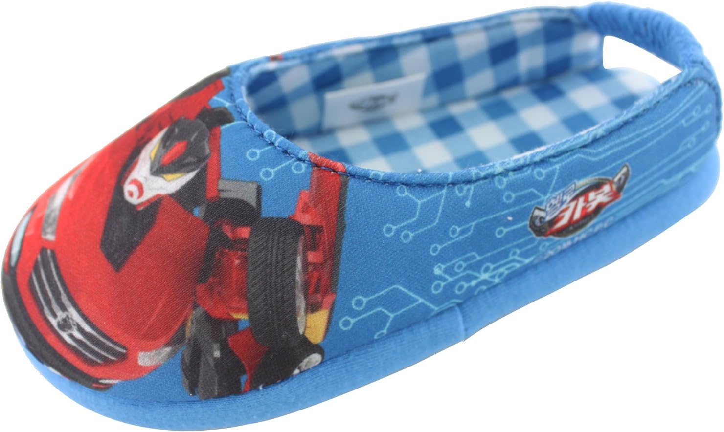 Carbot Peace Boy's Clog Mule Sandals Indoor Shoes (Toddler/Youth) (3.5 M US Big Kid)