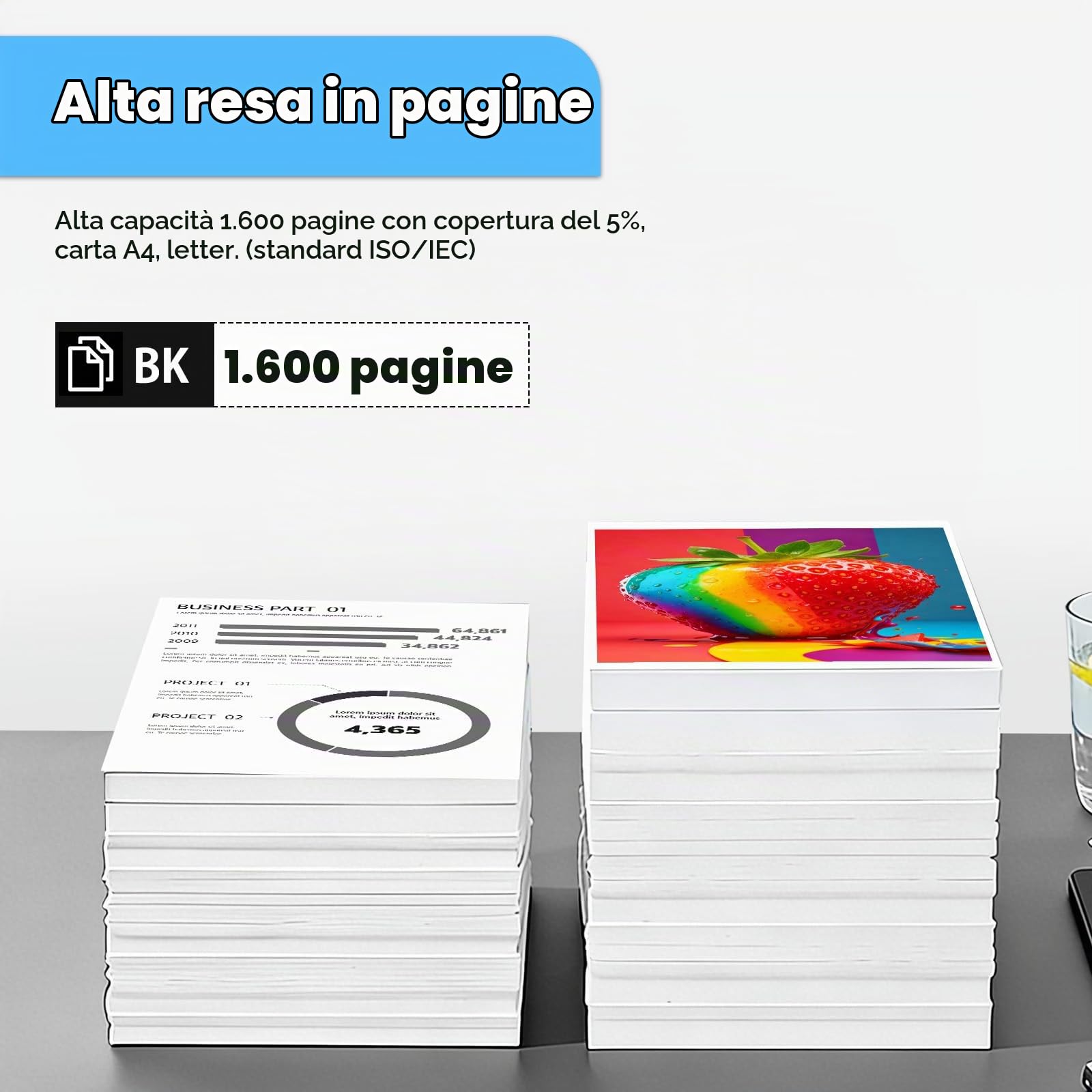 TL-A2310H TL-A2319H Cartuccia di Toner Compatibile per BP2309W | 1600 Pagine [Nero*1] Compatibile per BM2309W BM2309AW BP2300W BM2300W BM2300AW Stampanti