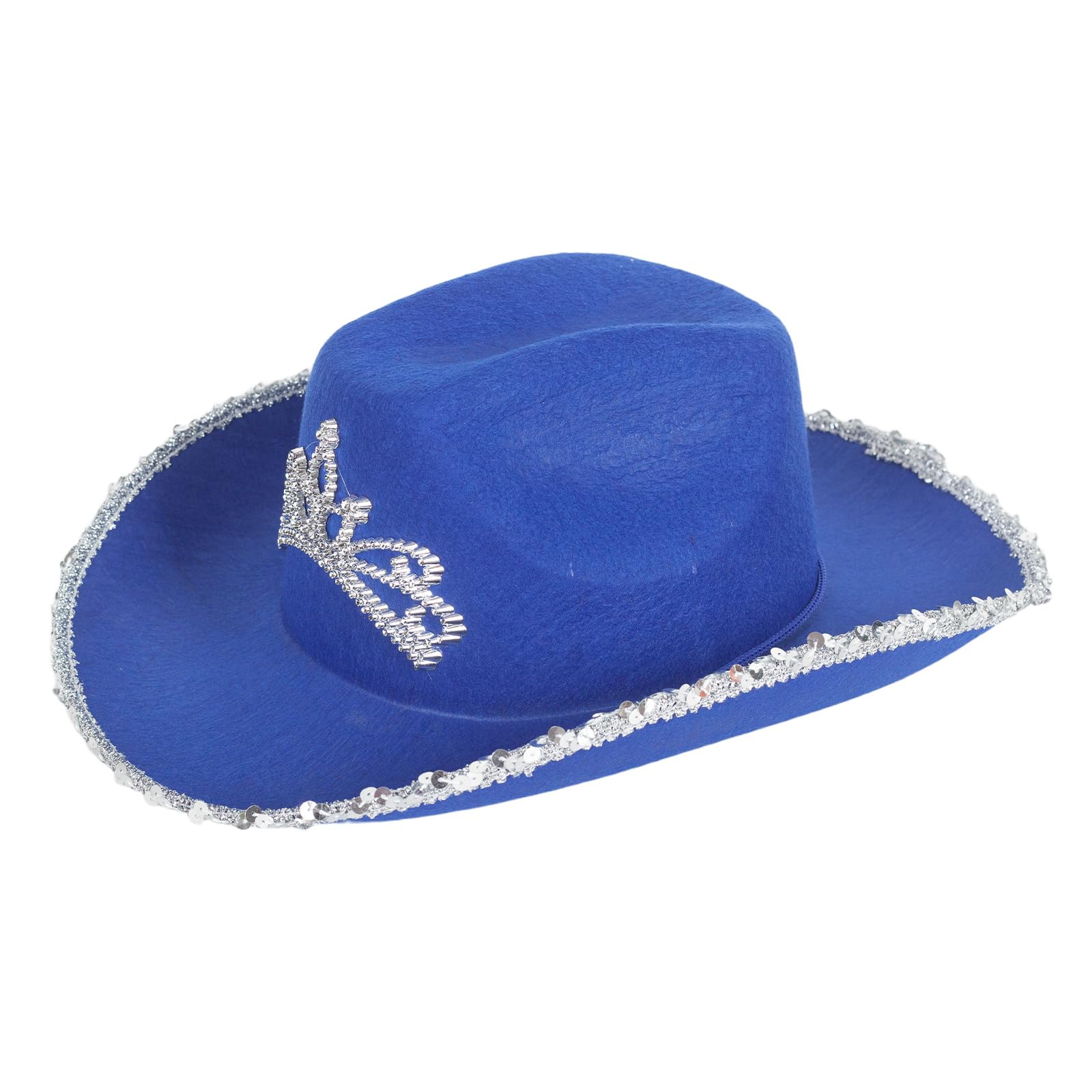 Barelove Cowboy Hat Cowgirl Hat - Preppy Sparkly Cowboy Hats for Women Bachelorette Birthday Disco Party Halloween