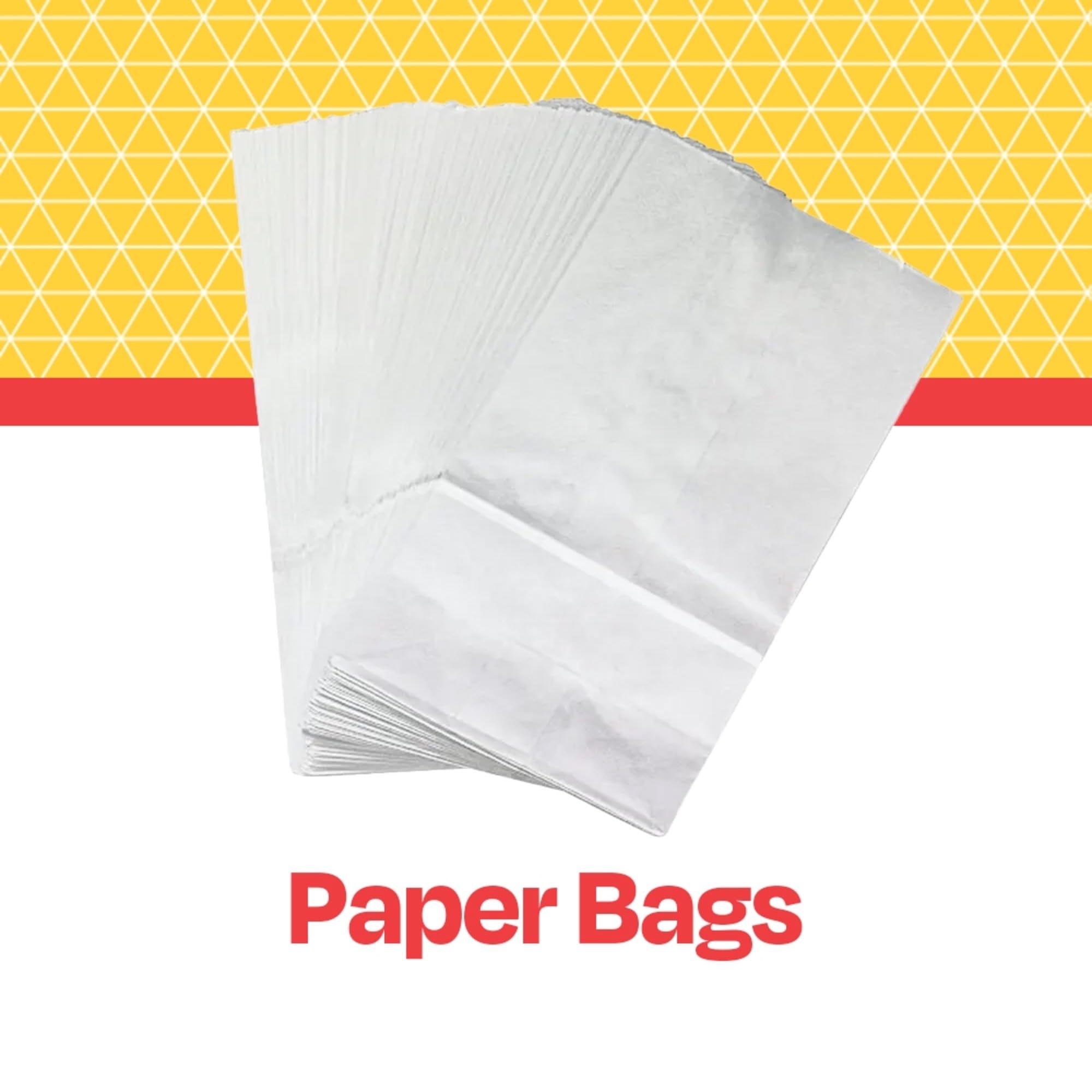 Amazon.com: Pavilia Flat Bottom Paper Bags - 6 x 11 - Pack