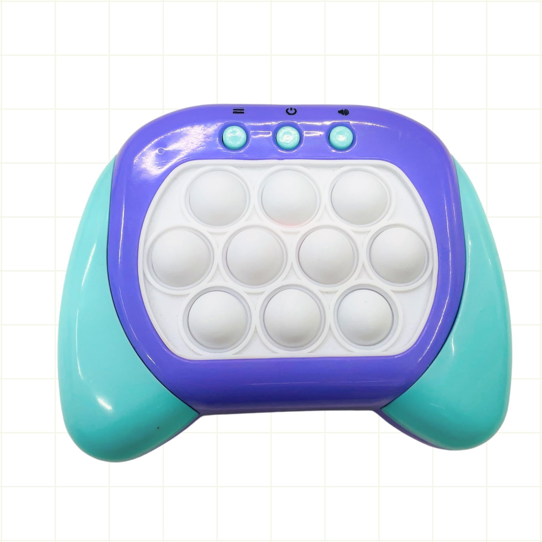 Pop It Toys for Kids – Electronic Fidget Game with Lights & Music | 4 Game Modes, Sensory Push Toy for Boys & Girls, Stress Relief & Brain Activity Toy Age 3+ (Blue)