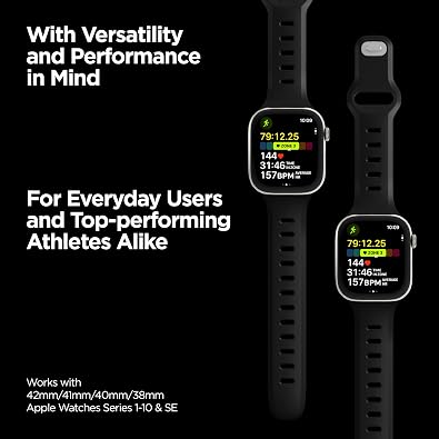 NOMAD Tempo Band Apple Watch Ultra 3 and 2 Band, Sport Band for Apple Watch, Compatible with New Series 11, Ultra, 2 and 3, Series 1-11, and SE iWatch