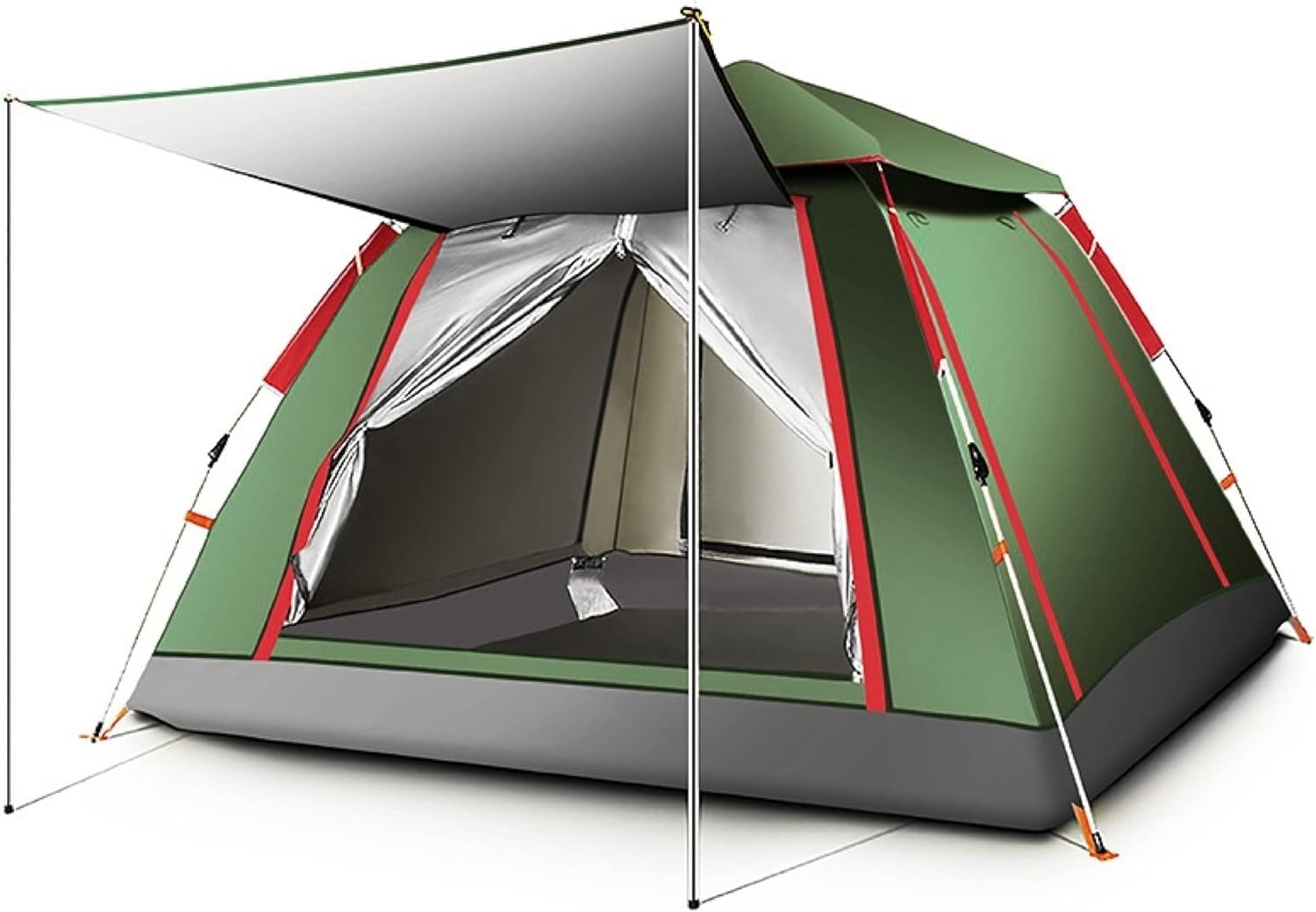 Fit4home 3 Man Pop Up Tent Lightweight Family Dome Tents for Camping