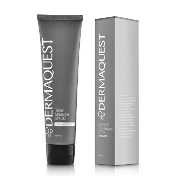 DermaQuest Stem Cell 3D Anti-aging Tinted Moisturizer SPF 30 - Facial Moisturizer Sunscreen with Botanical Stem Cells, Peptides and Antioxidants - Broad Spectrum Protection 2oz