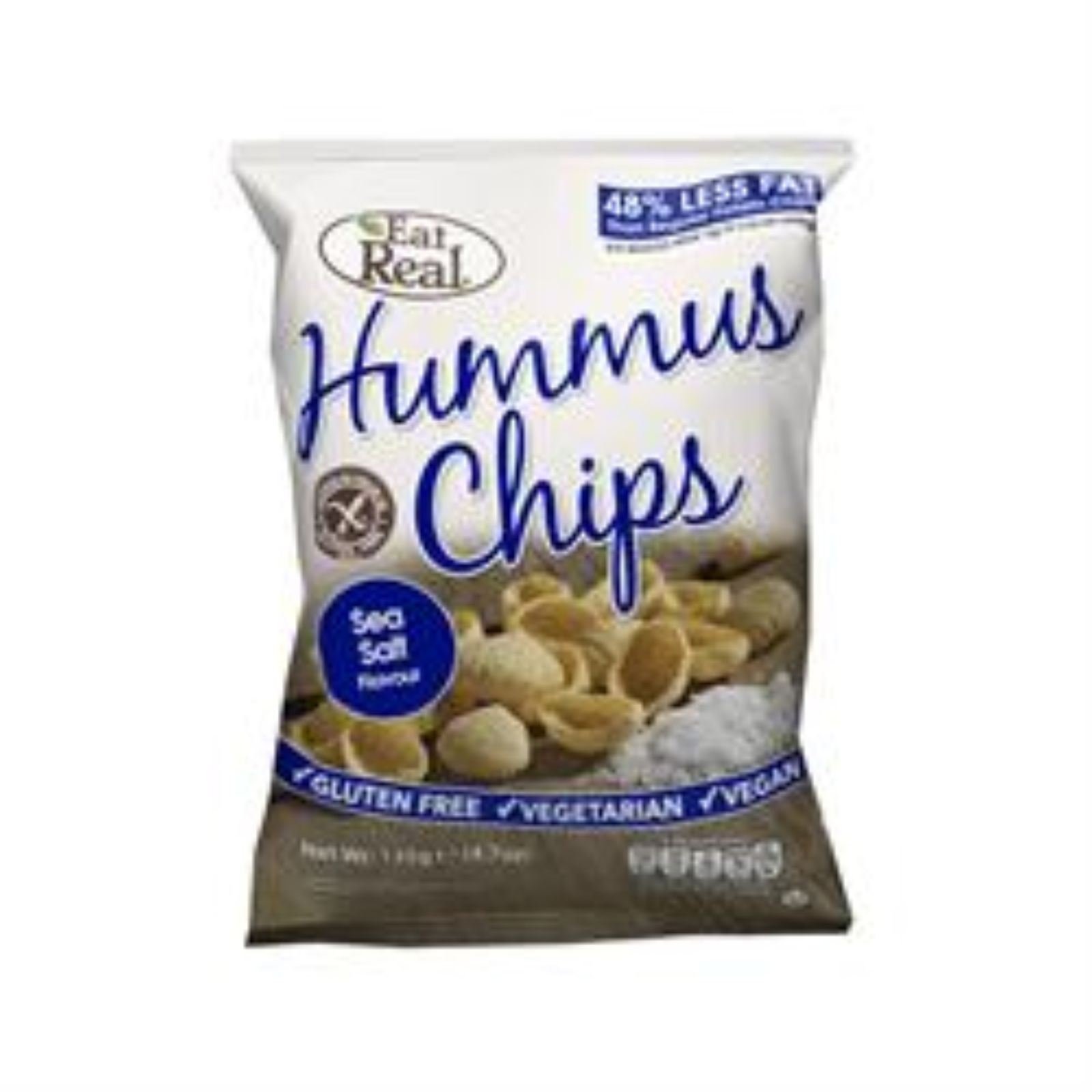 Eat Real Hummus Chips, Sea Salt, 45 gm (Pack of 1)