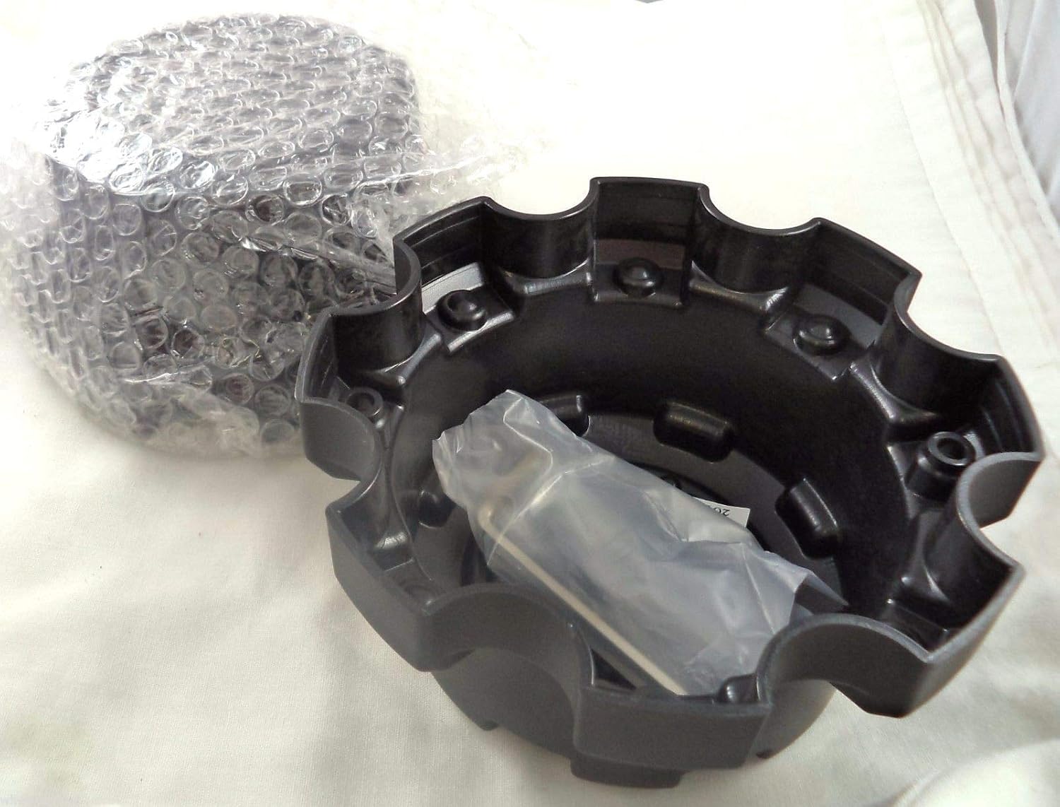 8 Lug Matte Black Wheel Center Cap Set of 4 Pn: 89-9880B