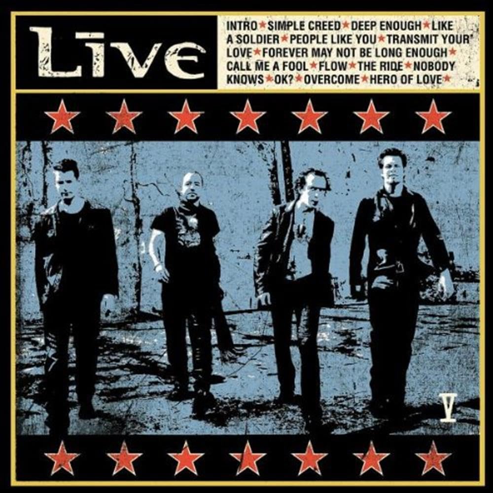 LIVE - V  - CD ALBUM