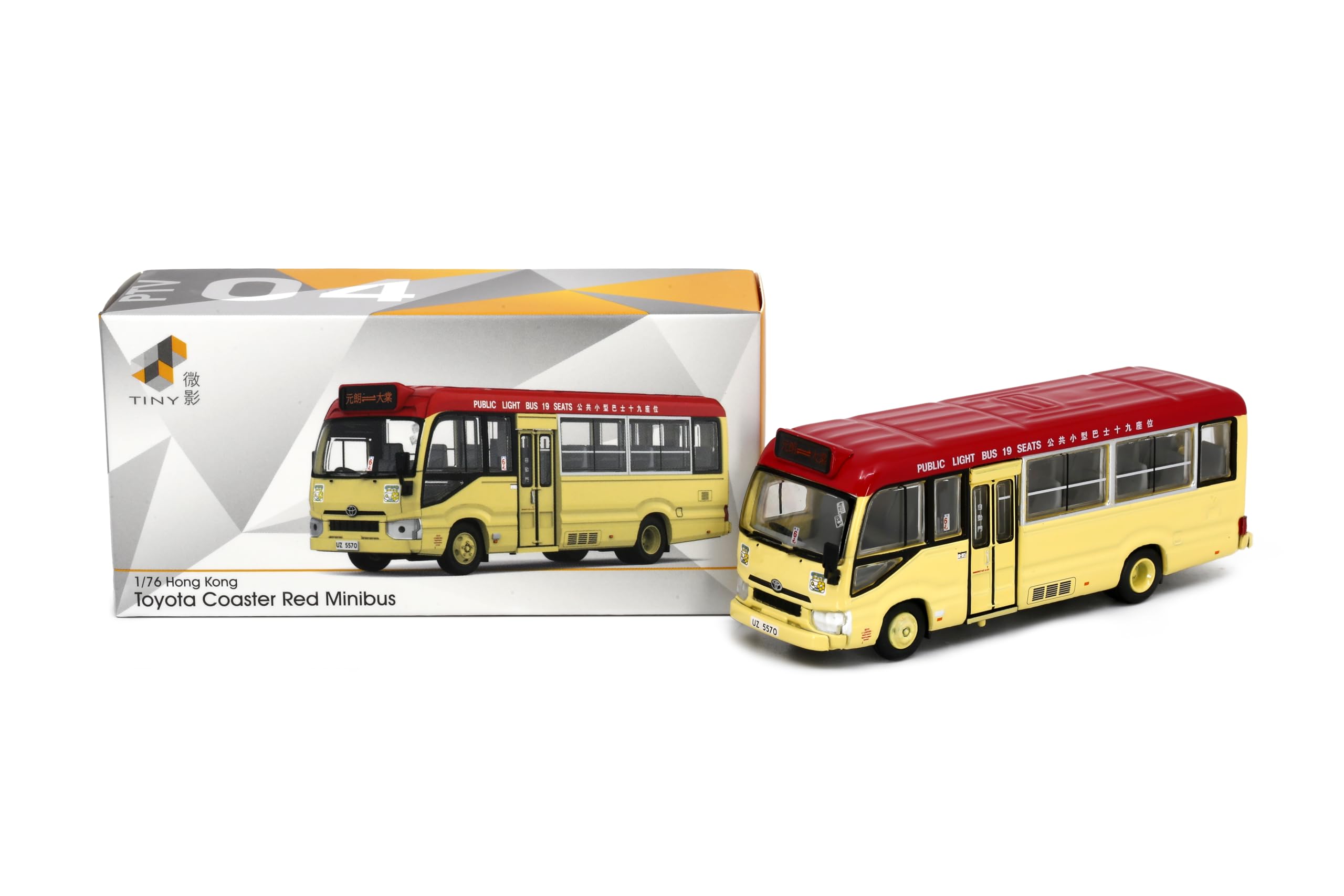 中国トヨタ マイクロバス コースター ミニカー 1/18 中国トヨタ マイクロバス コースター ミニカー 1/18