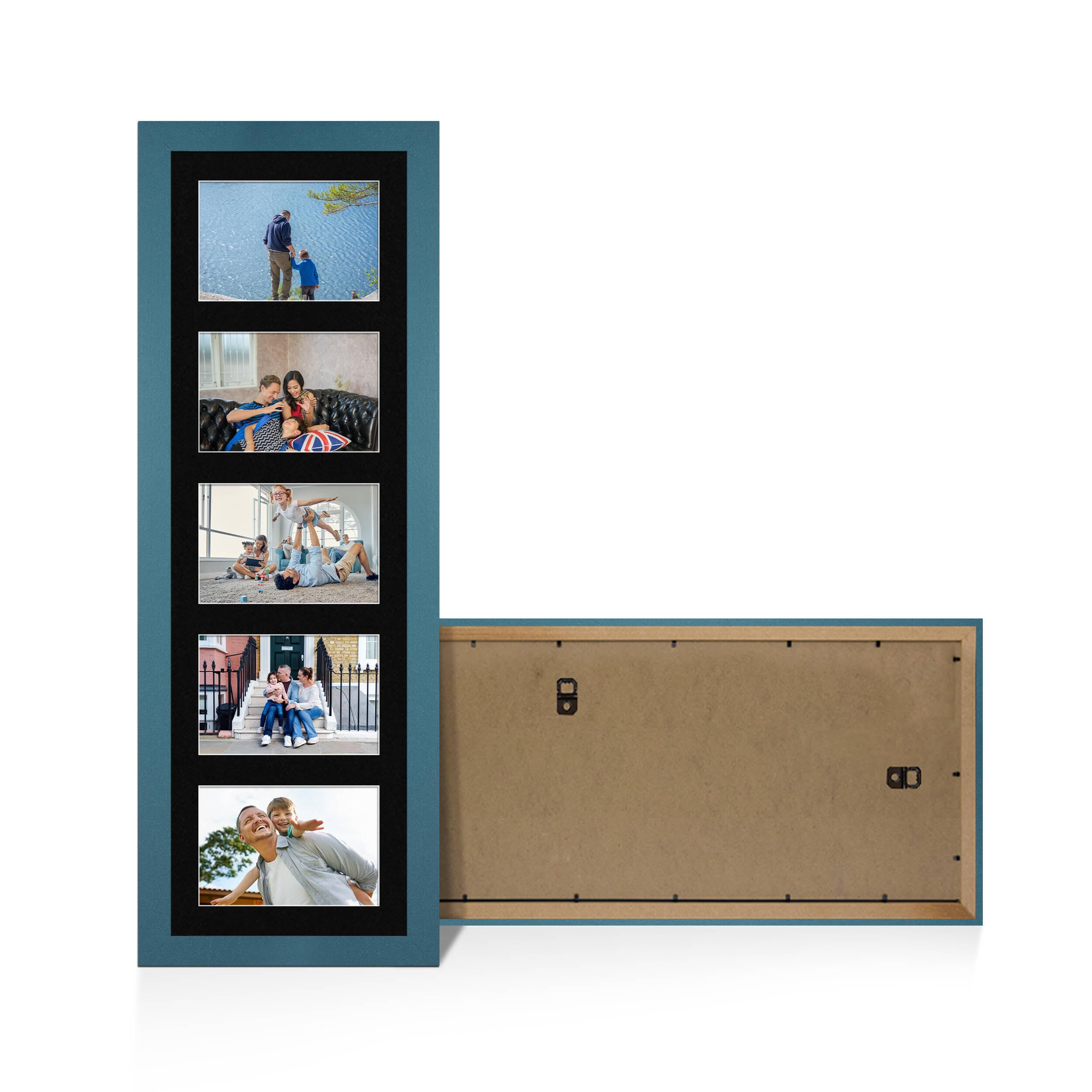 Alison Kingsgate Navy Blue 26x8 Photo frame for multiple pictures — image 1