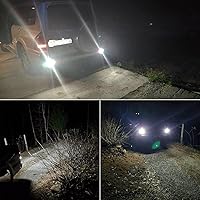 Vista 6 de PHINLION Bombilla LED blanca 3157 de 3200 lúmenes, 6000 K súper brillante 3056 3156 3057 4114 4157 bombillas LED para luces de marcha atrás y luces