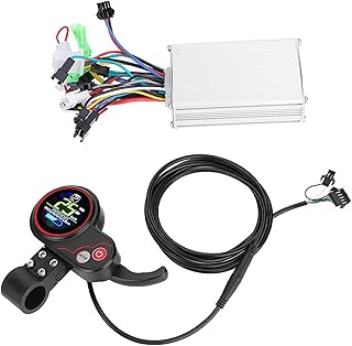 Electric Bike Controller, Brushless Motor Controller, 36v 48v 250w 350w Electric Scooter Controller, Scooter Motor Controller with LCD Shifter Display Panel for Electric Bike Scooter