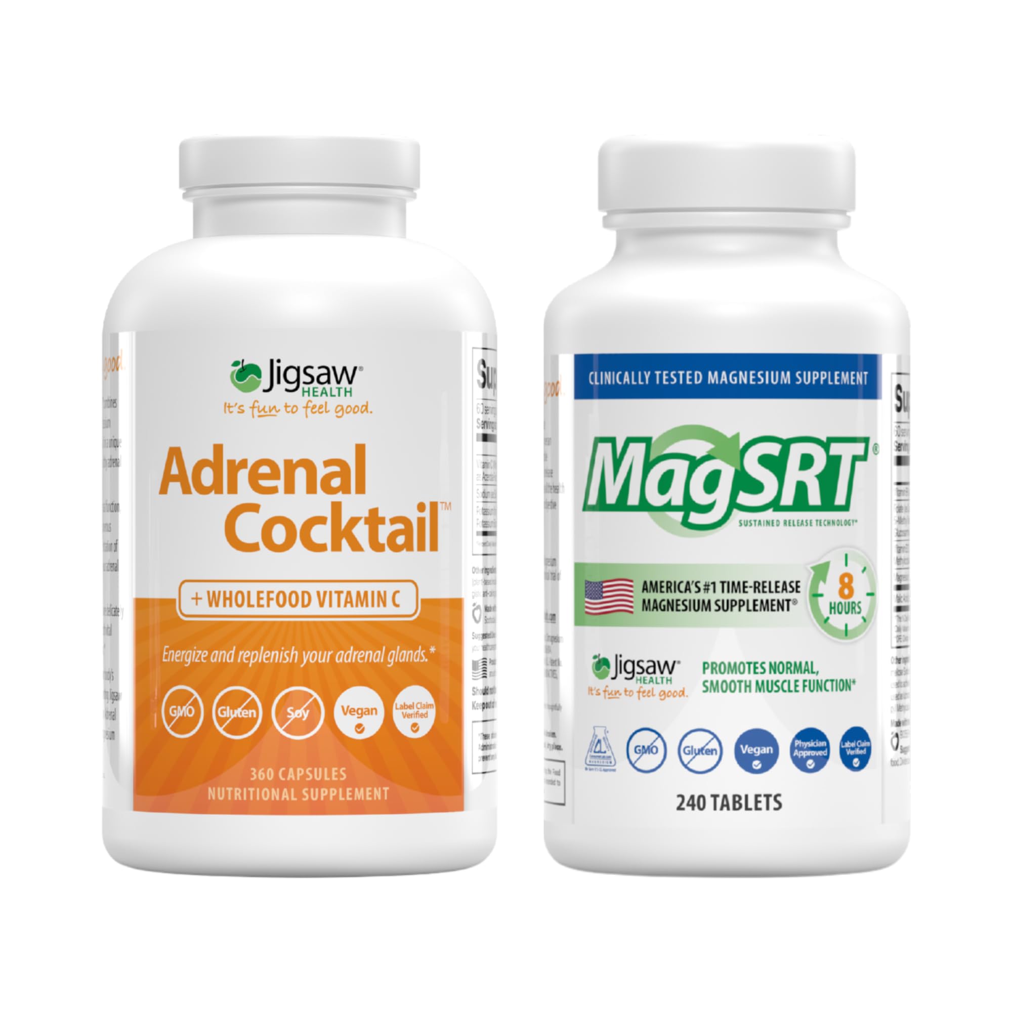 Amazon.com: Jigsaw Health Bundle | Adrenal Cocktail, 360 Capsules