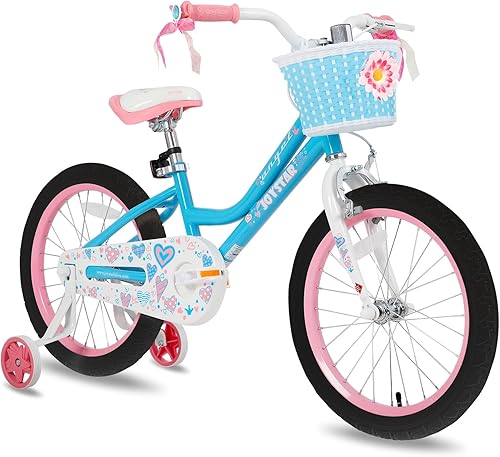 Miniatura 18 de JOYSTAR Angel Bicicleta para Niñas para Niñas Pequeñas y Niños de 2 a 13 Años, Bicicleta para Niños de 12, 14, 16, 18, 20 Pulgadas con Ruedas de
