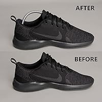 Vista 7 de 10 pares de árboles de zapatos de plástico para hombres (blanco)