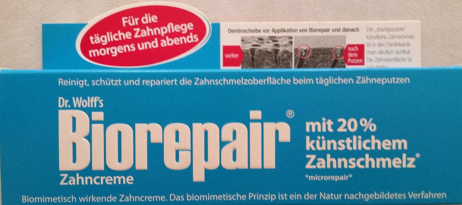 Dr. Wolff's Biorepair Zahncreme 75 ml