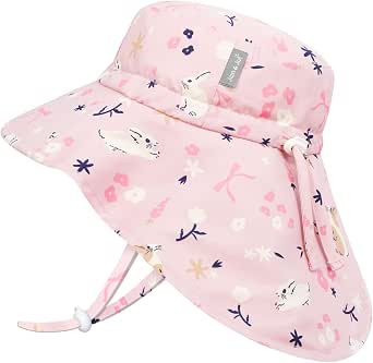 JAN & JUL Wide Brim Sun Hats for Boys with Neck Flap - View 2