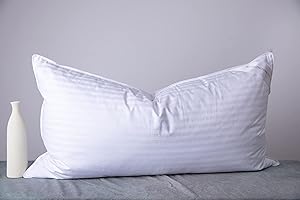 King Size Goose Down Feather Hotel Collection Bed Pillows for Sleeping