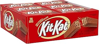 KIT KAT Milk Chocolate Wafer Candy, Bulk, Christmas, 1.5 oz Bars (36 Count)