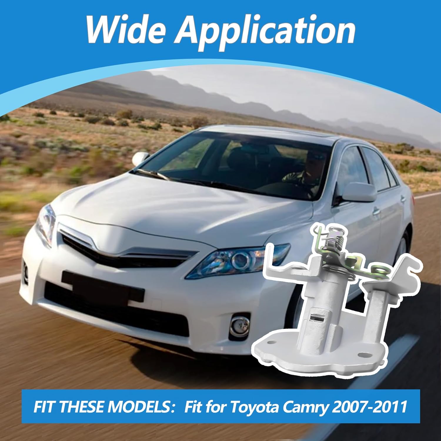 69055-06070 Trunk Lock Cylinder Fit for Toyota Camry 2007-2011, Key Cylinder for Trunk Car Door Locks Replace 6905506070