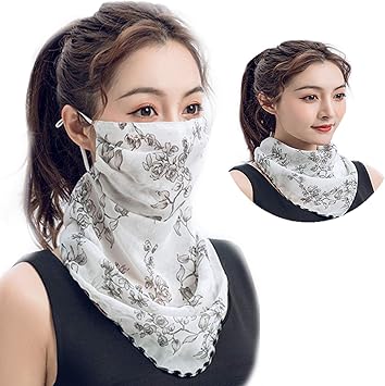 Amazon ネックガードlkgego 日焼け防止 Uvカット スカーフ 花粉 対策 ネックカバー 紫外線対策グッズ ターバン ヘッドバンド ネックウォーマー 調節可能 自転車 通勤 Lkgego スポーツ アウトドア