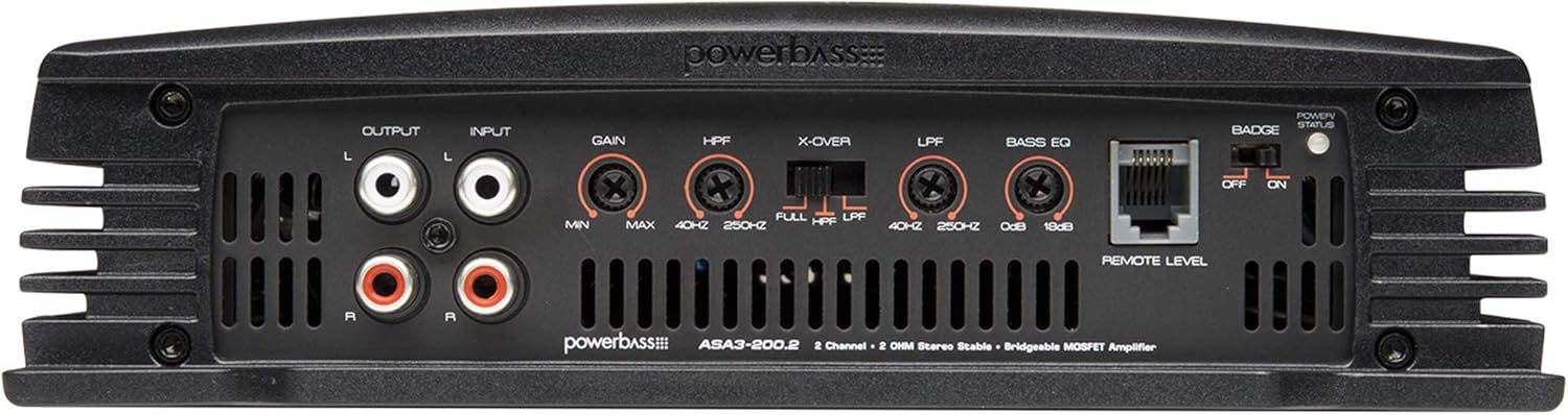 Powerbass ASA3-200.2 100W 2 Channel Amplifier
