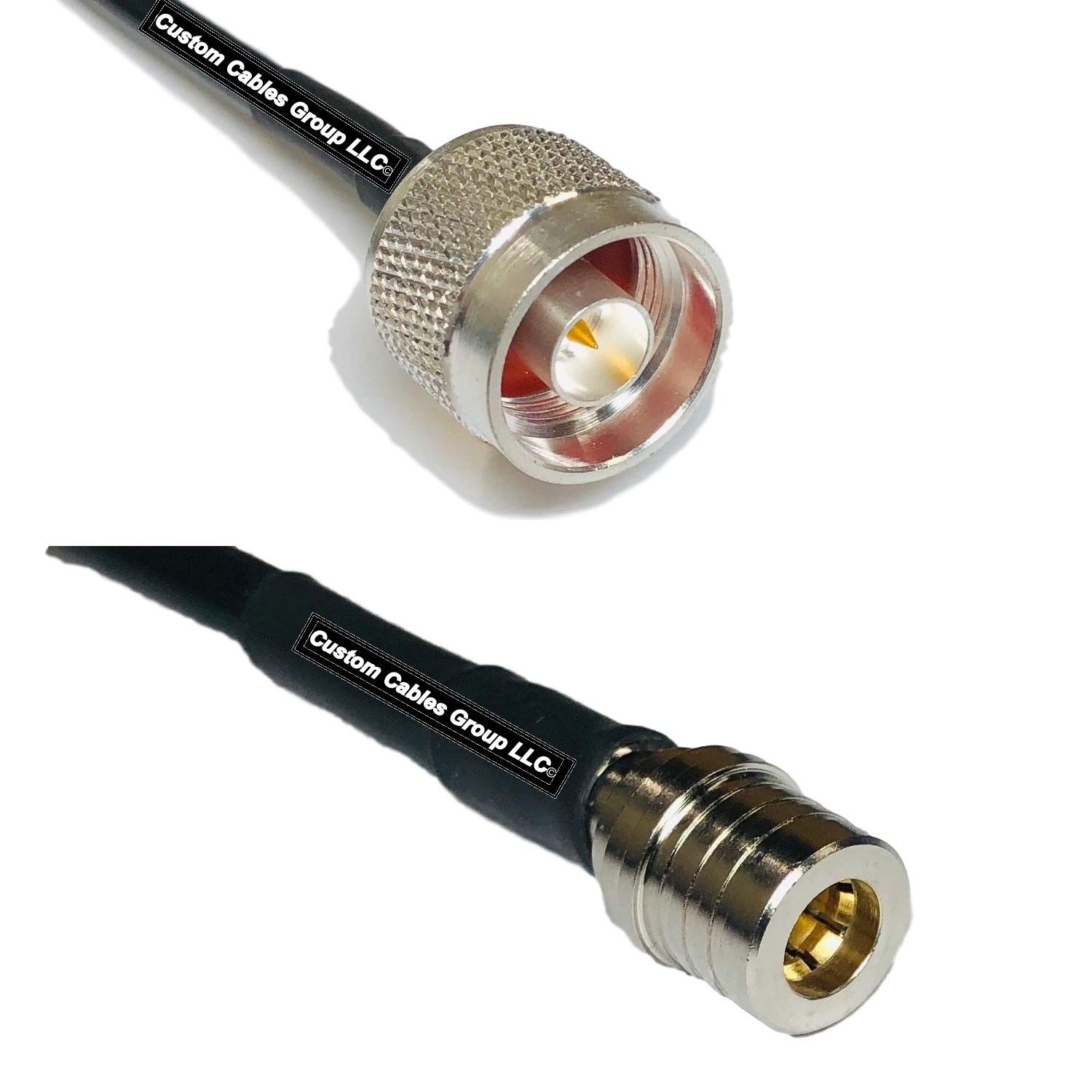 6 feet RFC240 KSR240 N Male to QMA Male RF Pigtail Coaxial Cable